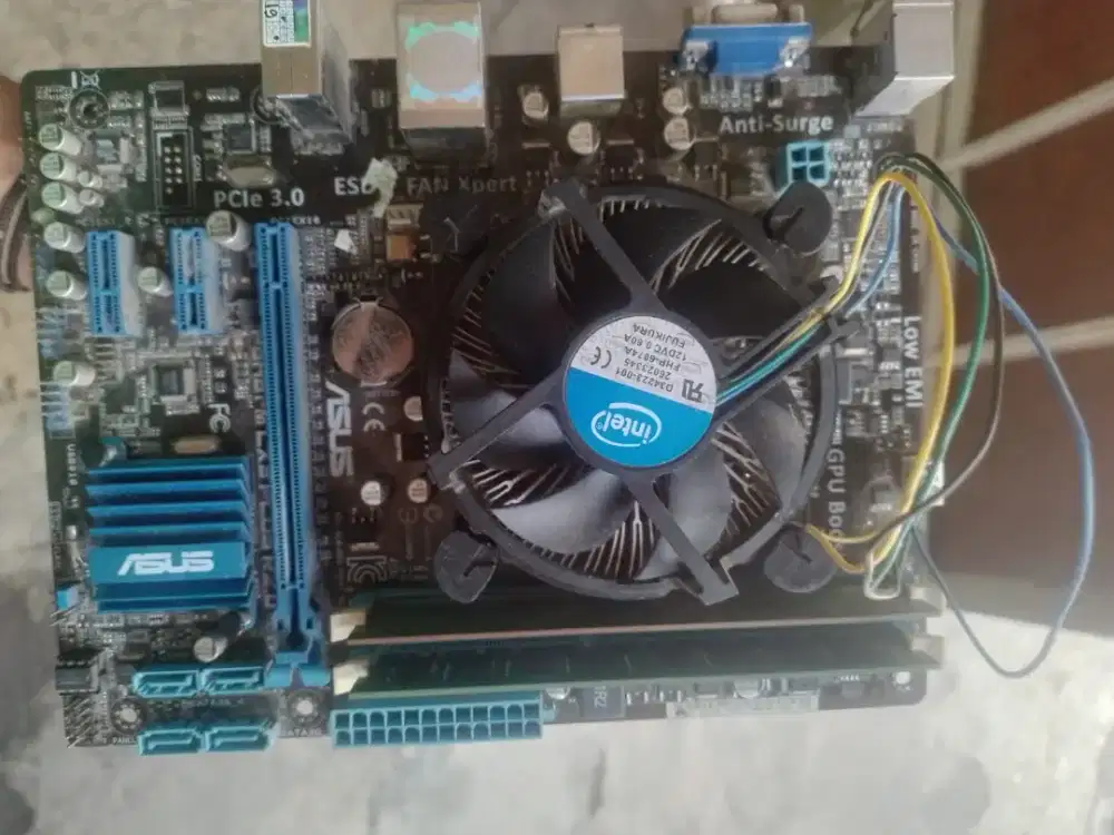 Paketan Mobo h61 + I5 3570 + Ram 8Gb