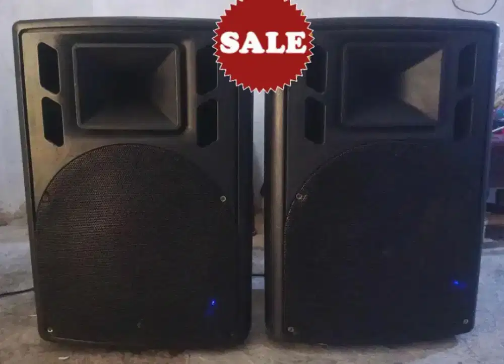 Speaker 15 Inch 2 Unit Aktif Dan Pasif Harga Meriah