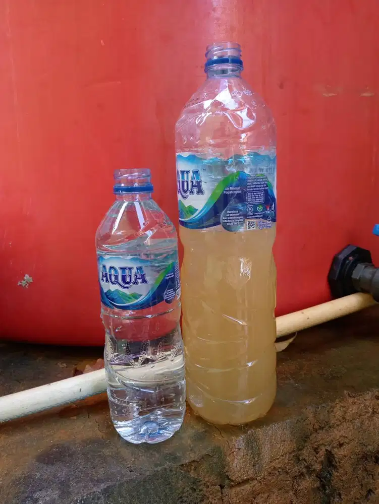 filter air rumah&berkualitas air keruh langsung jernih