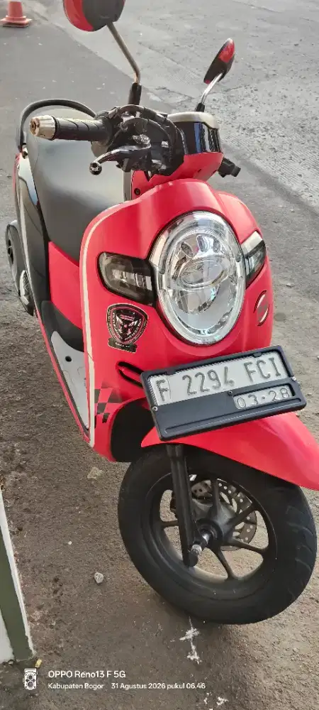 Jual aja nich MTR Honda Scoopy 2018 pajak hidup f kabupaten