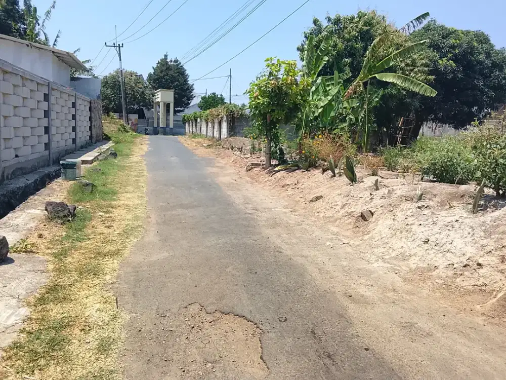 Dijual tanah kotamadya lokasi perumnas ciremai giri