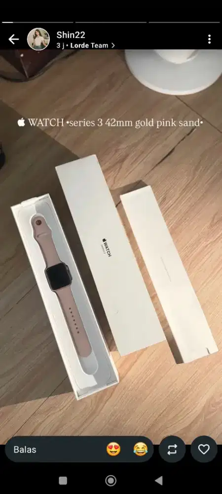 iWatch seri 3 42mm