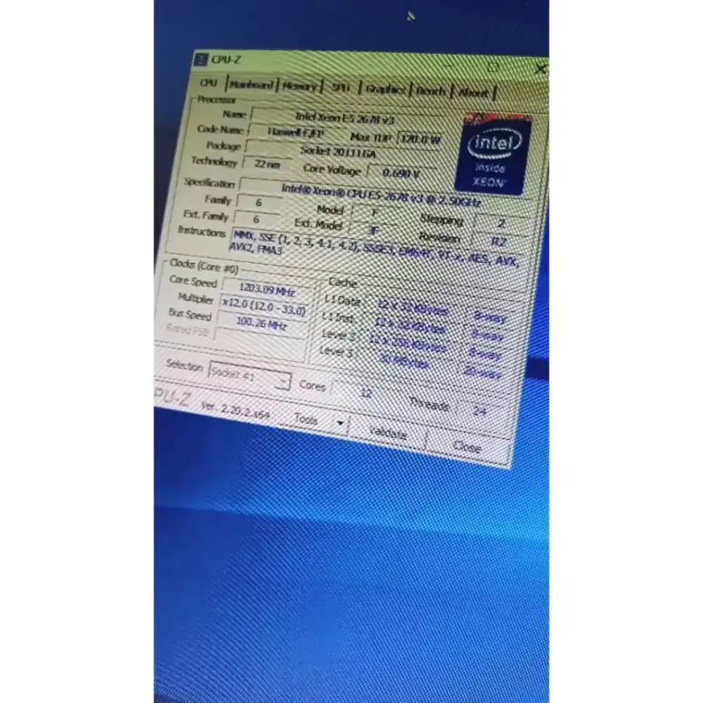 Dijual Komputer Intel Xeon 12 Core 24 Thread