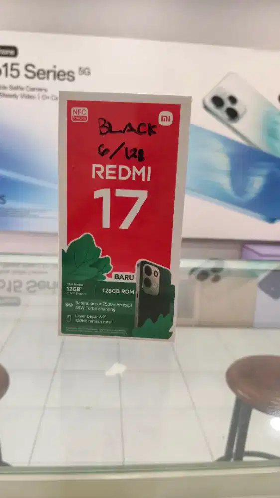 REDMI 17 6/128 BARU GARANSI RESMI