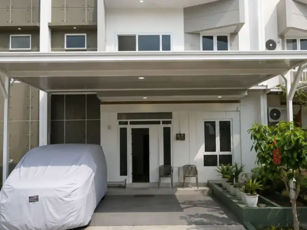 Rumah 2 Lantai Semi Furnished di Cluster Vettore Prima Harapan Regency Bekasi