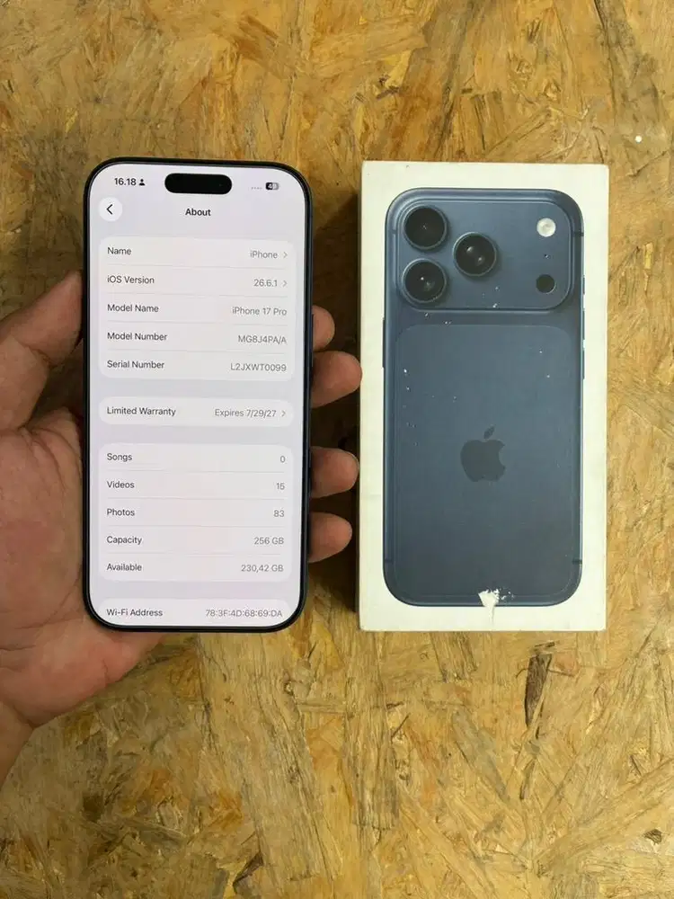 Iphone 17 pro 256gb iBox