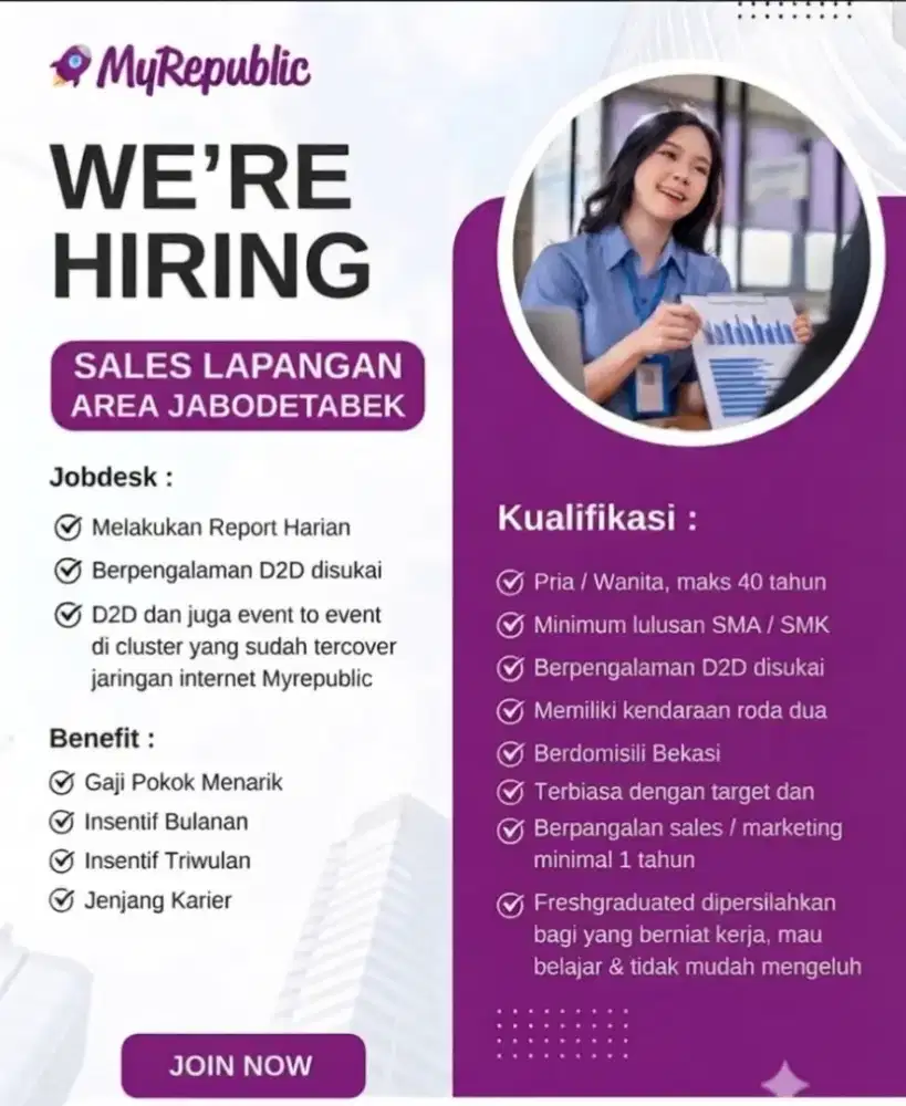 LOWONGAN KERJA MyRepublicID