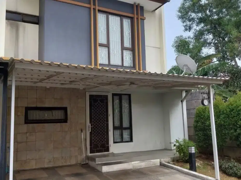 Rumah Hook Lebar 7 Dijual Cluster Kireina Park BSD