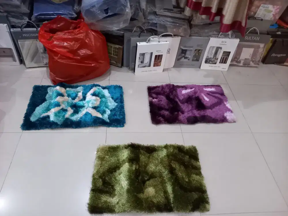 OBRAL KARPET 3 DIMENSI!!! STOCK TERBATAS