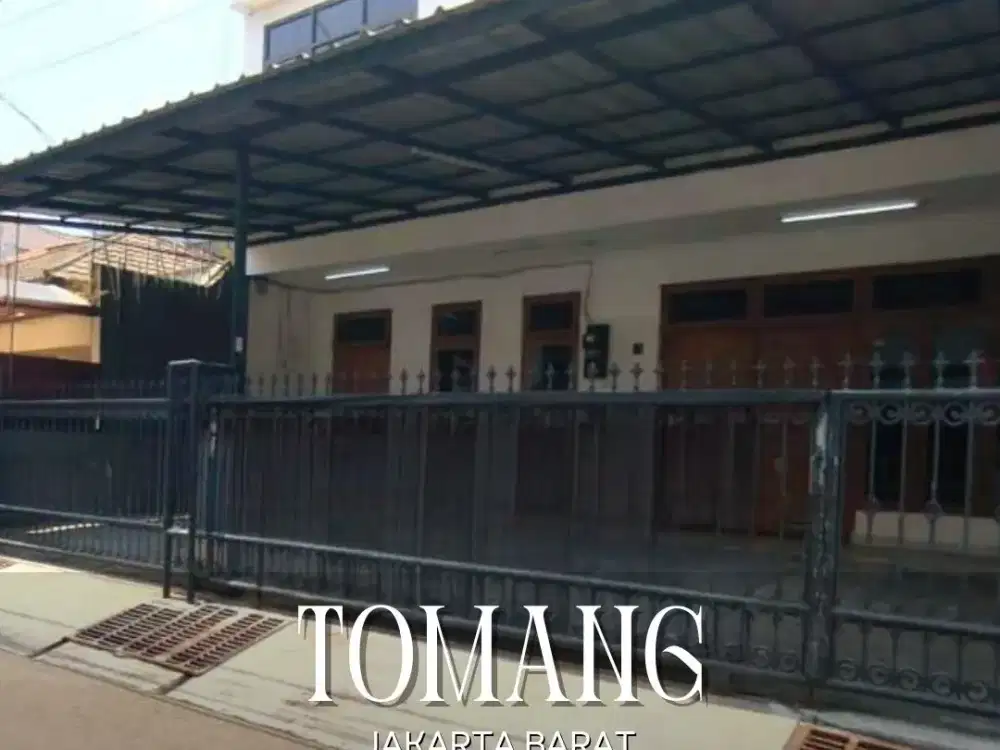 DIJUAL SANGAT MURAH RUMAH KONSEP TOWN HOUSE LOKASI STRATEGIS TOMANG JAKARTA BARAT