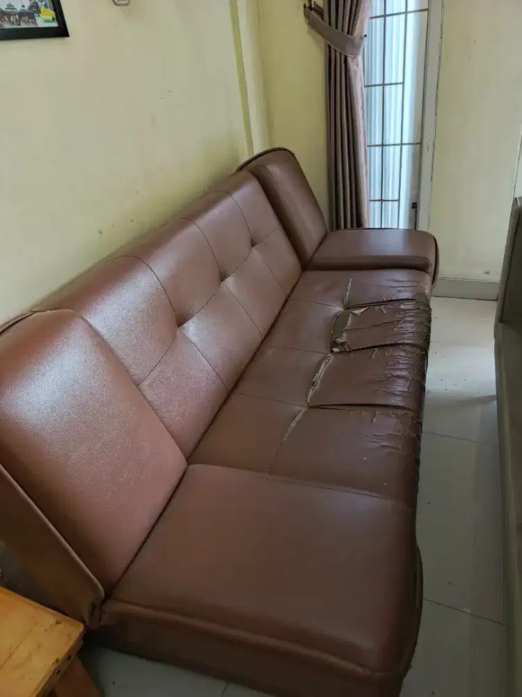 Sofabed coklat nyaman
