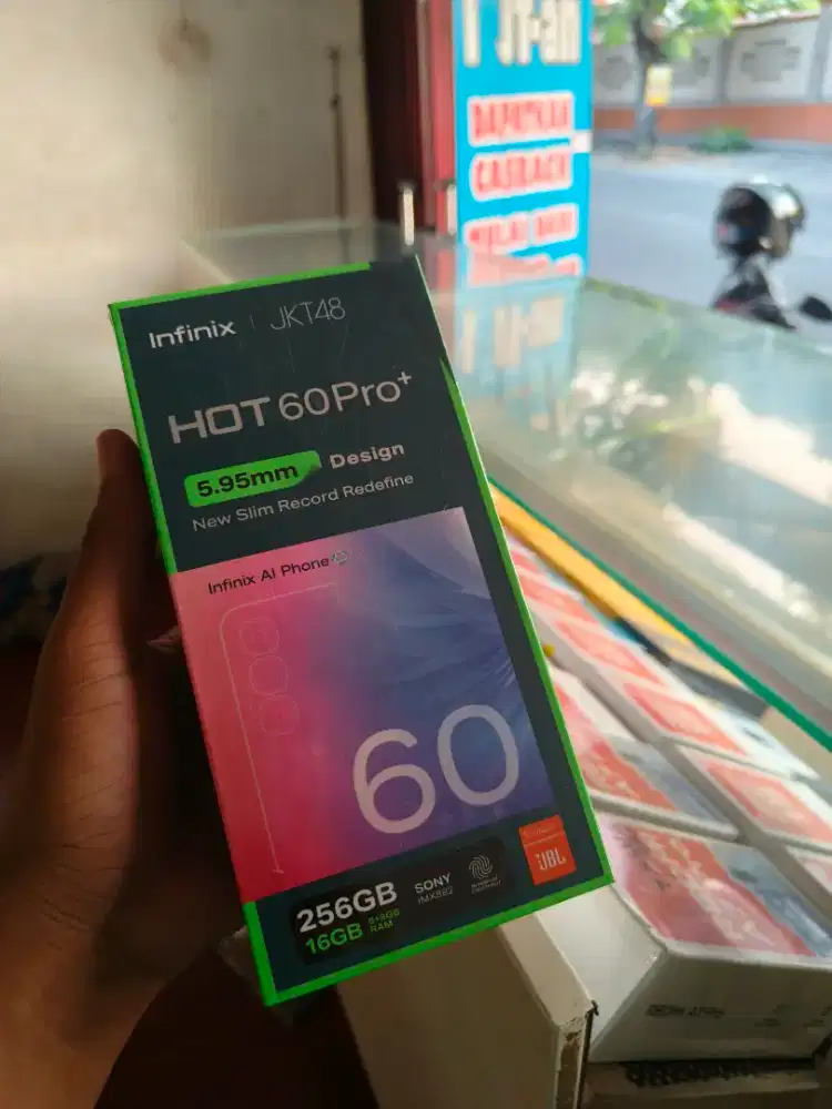New Infinix hot 60 pro plus ram8/256 garansi resmi 1 tahun