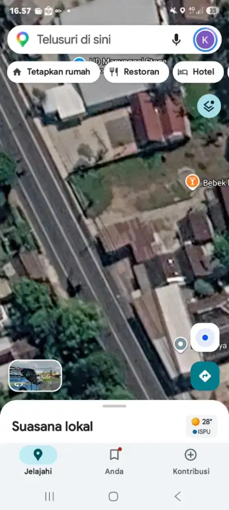 TANAH PINGGIR JALAN RAYA SOLO SEMARANG