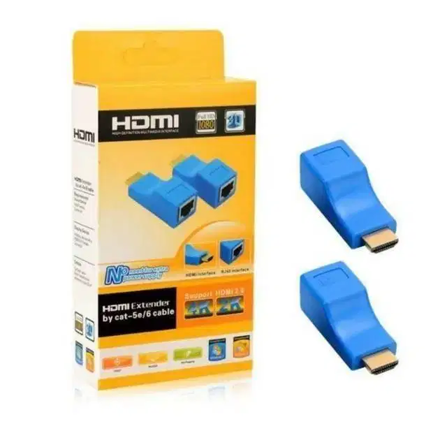 HDMI Extender 30m Over Kabel LAN RJ 45 UTP Cat5e Cat5 Cat6 Hdmi LAN
