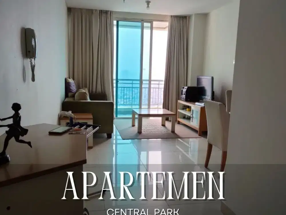DIJUAL/DISEWA APARTEMEN CENTRAL PARK TOWER AMANDINE 2+1BR DI JAKARTA BARAT