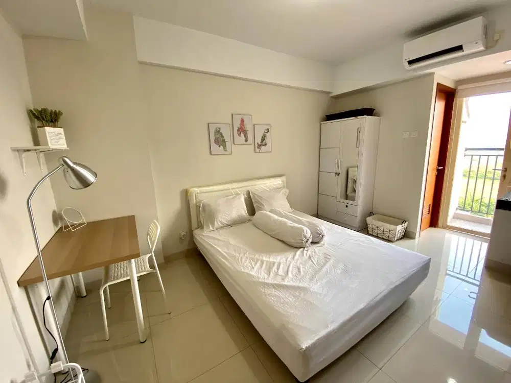 Sewa Apartemen Green Park View Studio Full Furnished Tower G