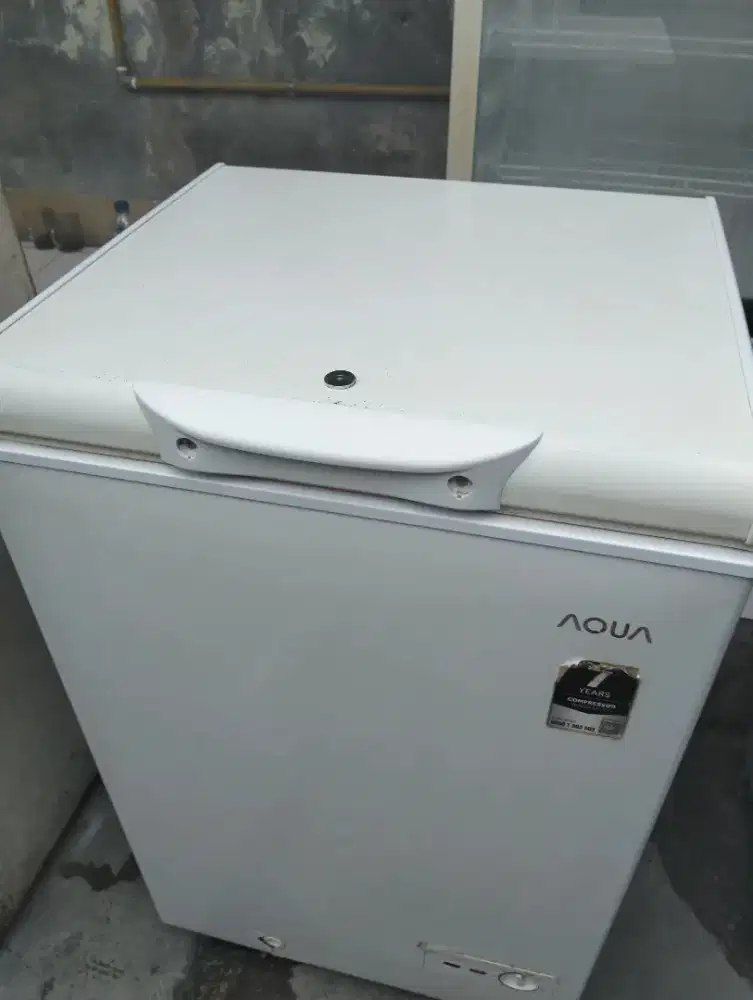 Jual bu freezer box kapasitas 100 liter normal no kendala