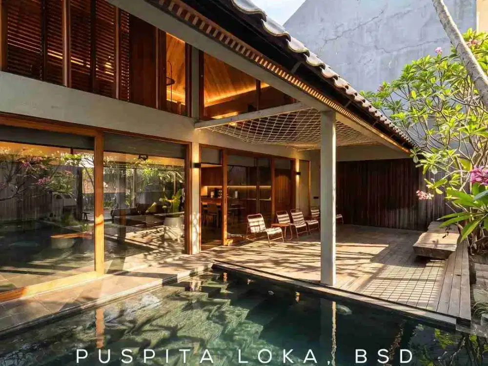 DIJUAL RUMAH CANTIK PUSPITA LOKA BSD CITY