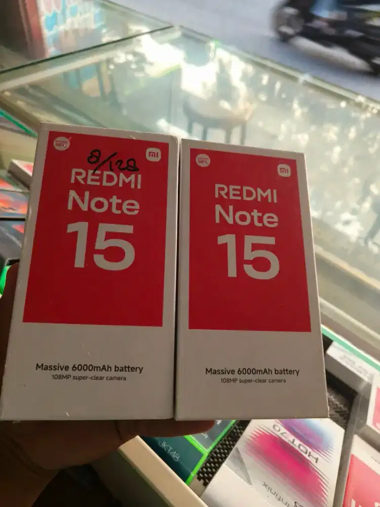 New Redminote 15 ram8/128 garansi resmi 1 tahun