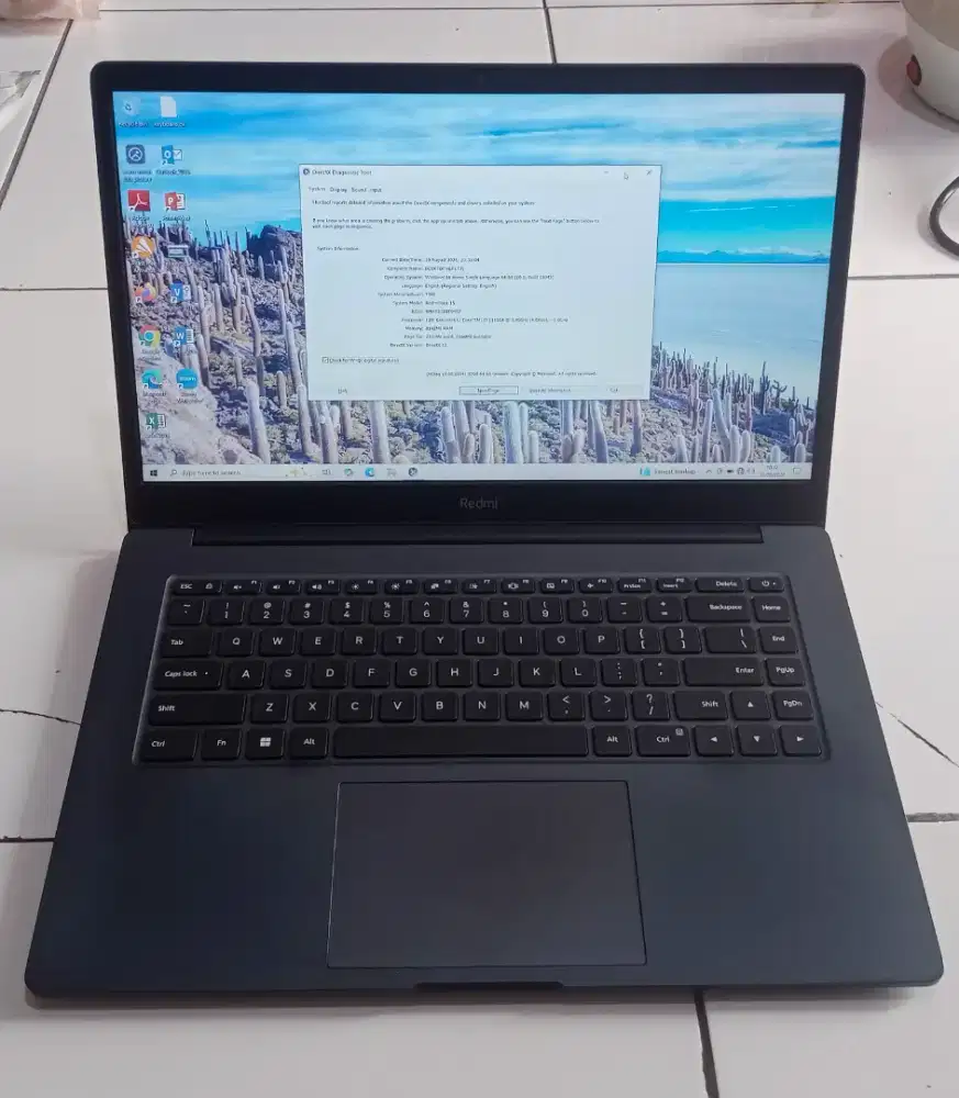 Laptop Redmibook 15 mulus, ram 8/256