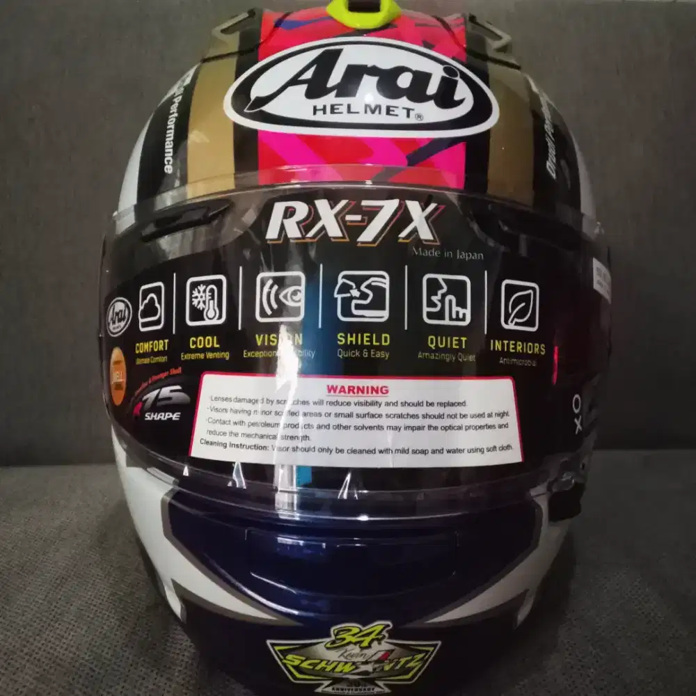 Arai rx7x kevin schwant size L