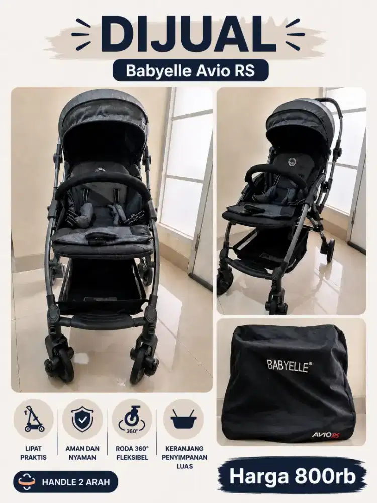 Stroller murah, seperti baru
