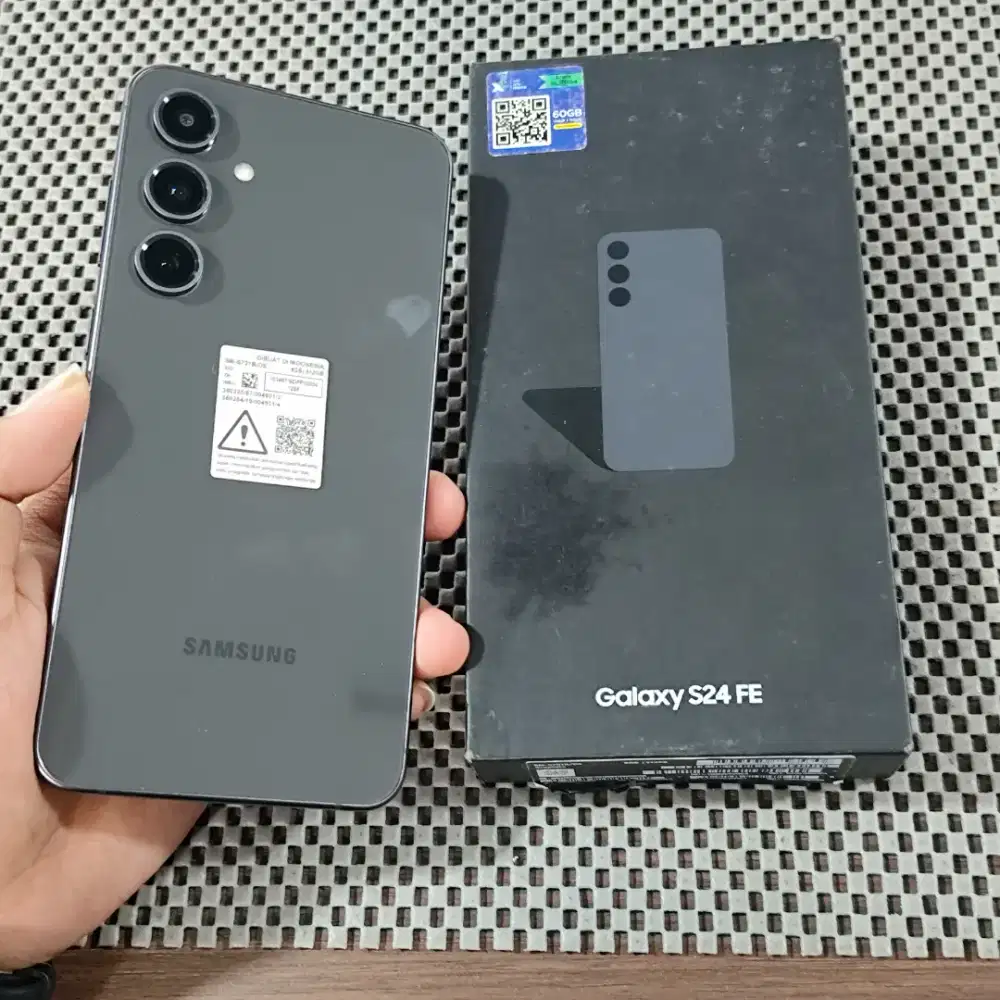 Samsung Galaxy s24 FE 8/512GB [ HITAM ] Resmi SEIN SAMSUNG