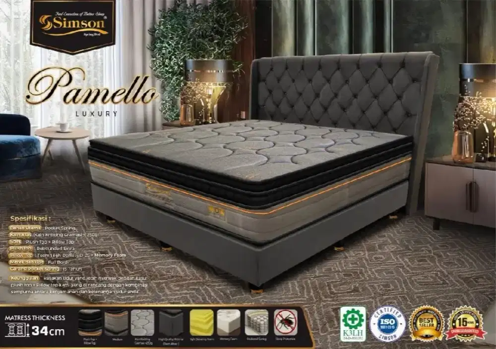 SPRING BED/KASUR SIMSON PAMELLO
