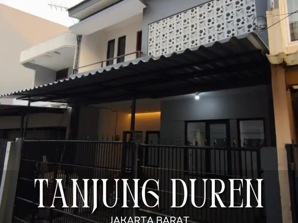 DIJUAL MURAH RUMAH BARU FULL RENOVASI DI TANJUNG DUREN JAKARTA BARAT