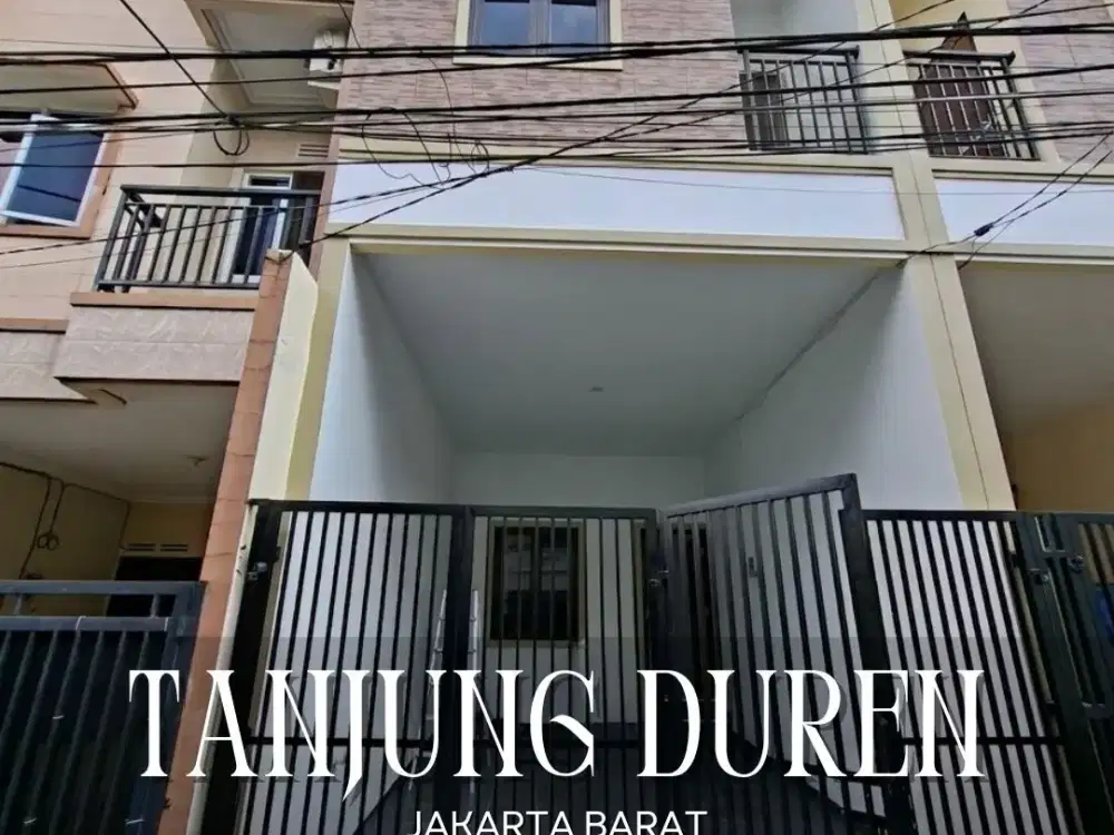DIJUAL CEPAT RUMAH BARU SIAP HUNI DI TANJUNG DUREN JAKARTA BARAT