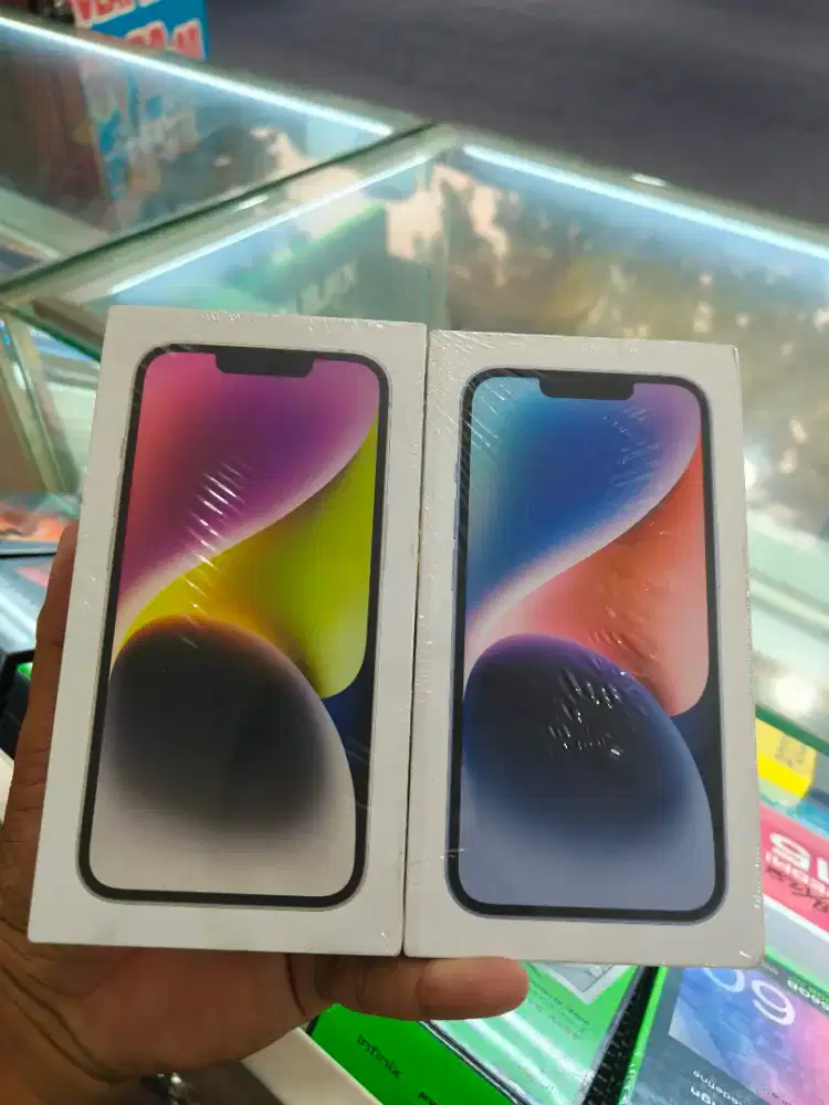New iPhone 14 128gb garansi resmi 1 tahun ibox