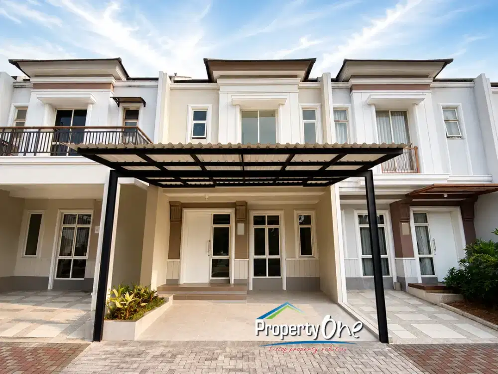 Jual Rumah Siap Huni 2 Lantai di The Savia, Carport Luas & Area Cuci Jemur, Selangkah ke Pasar Modern, Dekat Sekolah, RS & Akses Tol BSD