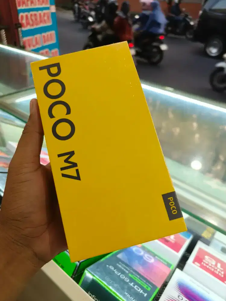 New Poco m7 ram8/256 garansi resmi 1 tahun