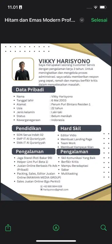 Cari kerja apa saja
