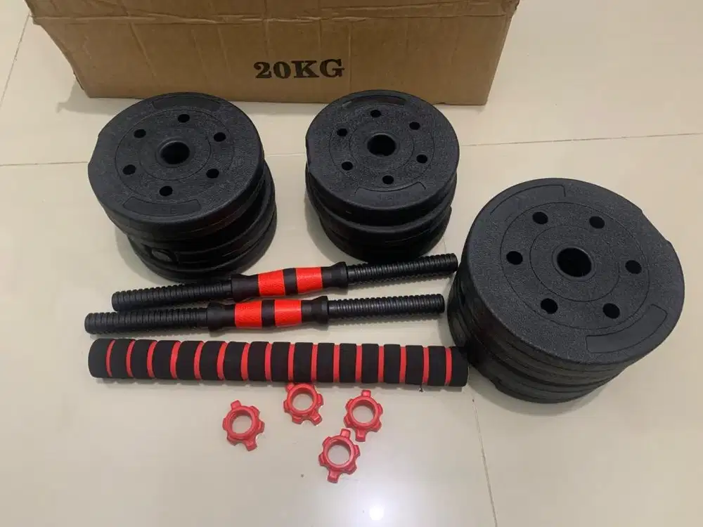 Dumbbell Set 20 KG Barbel Gym