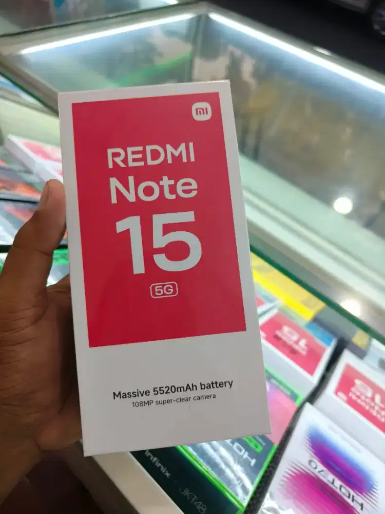 New Redminote 15 5G ram8/256 garansi resmi 1 tahun