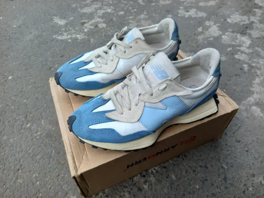 Sepatu new balance 327 leather size 40