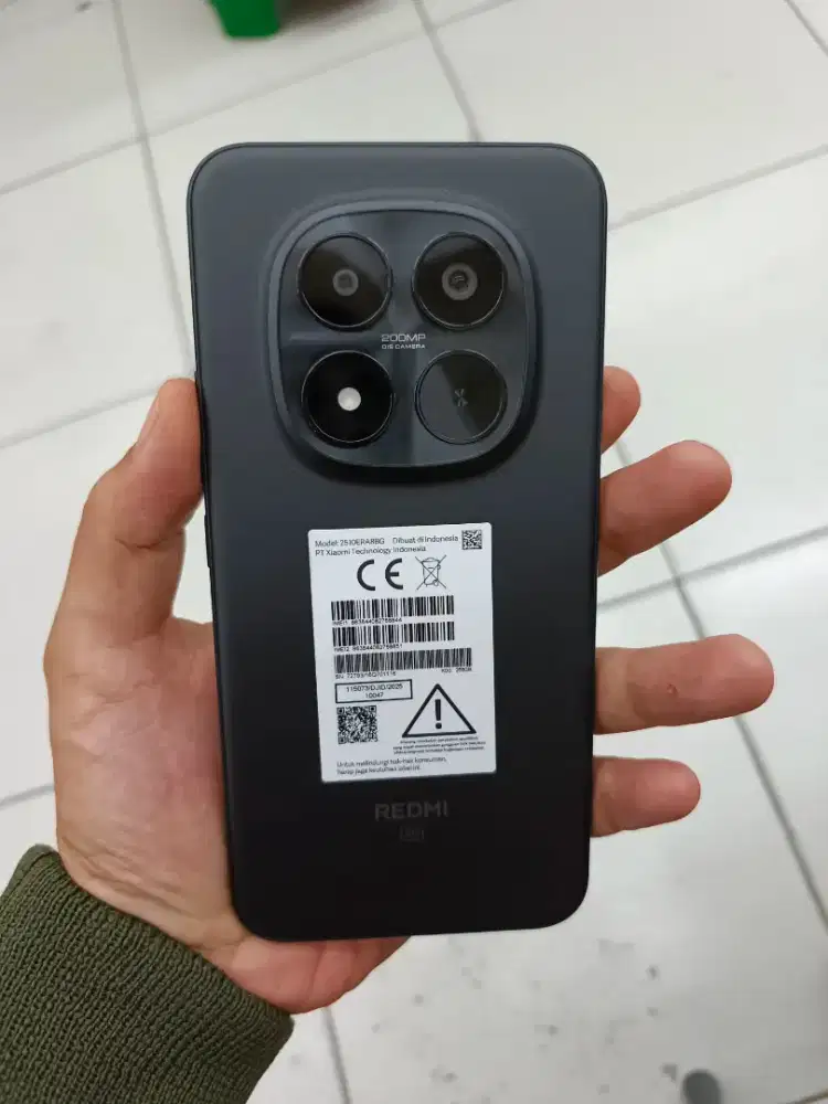 Xiaomi redmi note 15 plus + 5G 8/256 pemakaian baru itungan minggu