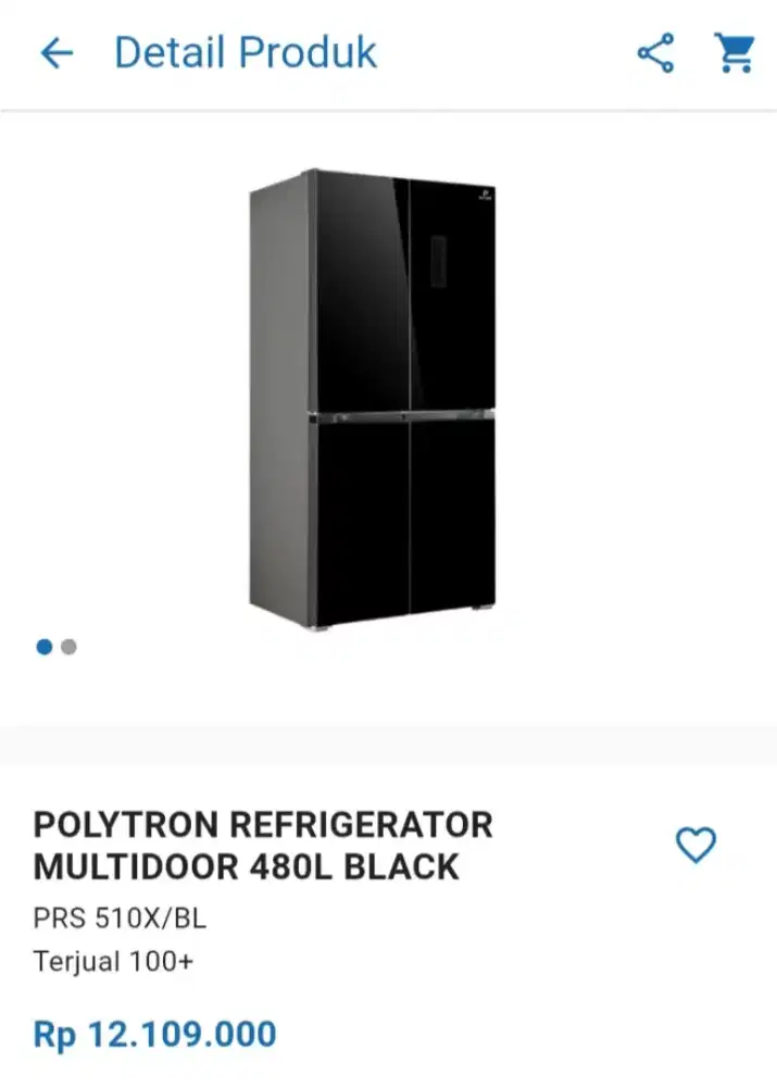CICILAN POLYTRON REFRIGERATOR MULTIDOOR 480L