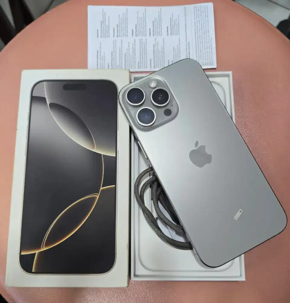 Iphone17 PROMAX 256gb ex IBOX Bh 90% , MULUS FULLSET ORI