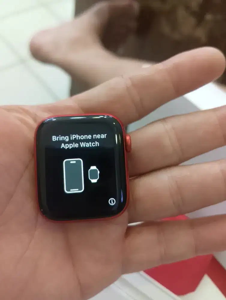 Apple iWatch series 6 44mm red edition inter mulus unit+dus no minus