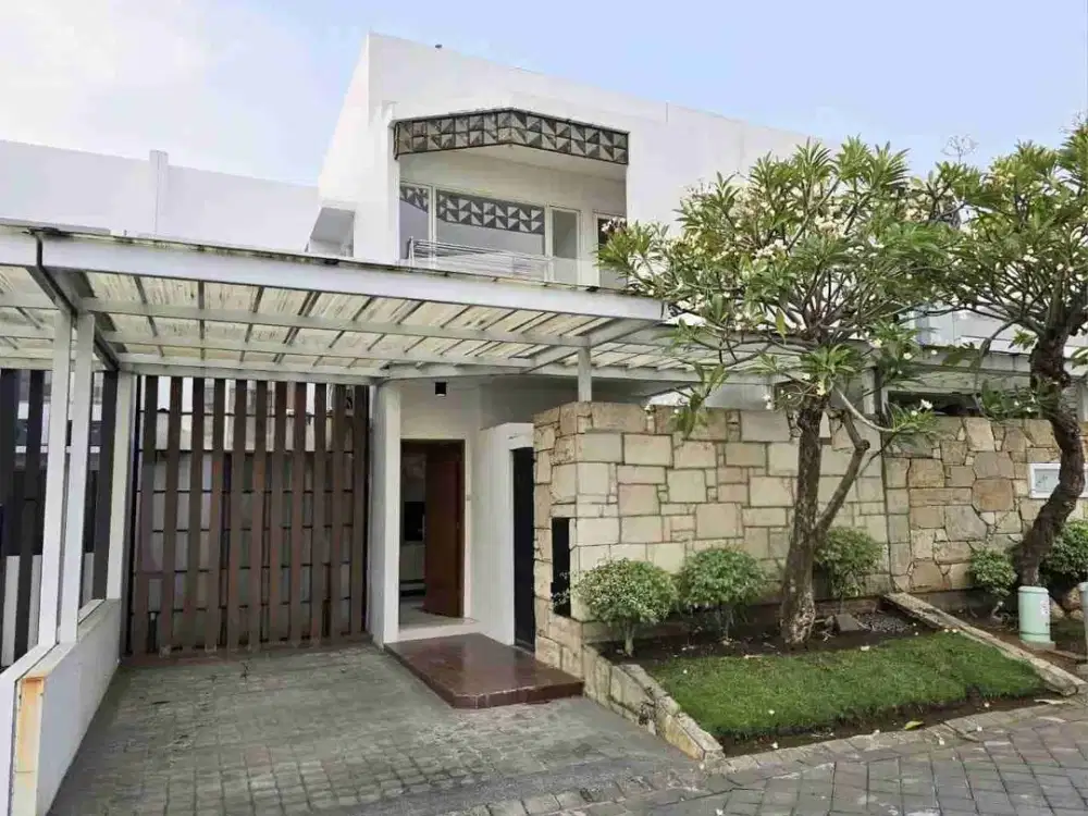 DIJUAL MURAH  RUMAH FULL FURNISH SIAP HUNI, FOREST MANSION WIYUNG SBY BARAT