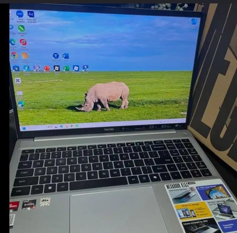 Laptop Tecno Megabook K16S, Pemakaian Pertama