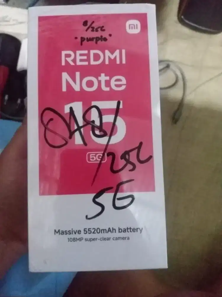 xiaomi redmi note 15 5G 8/256gb