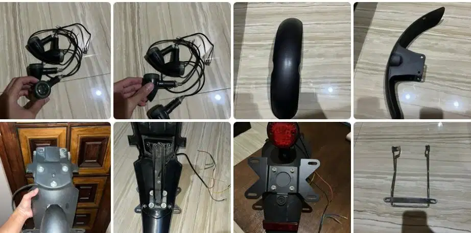 Part motor copotan dari Benelli Motobi 152