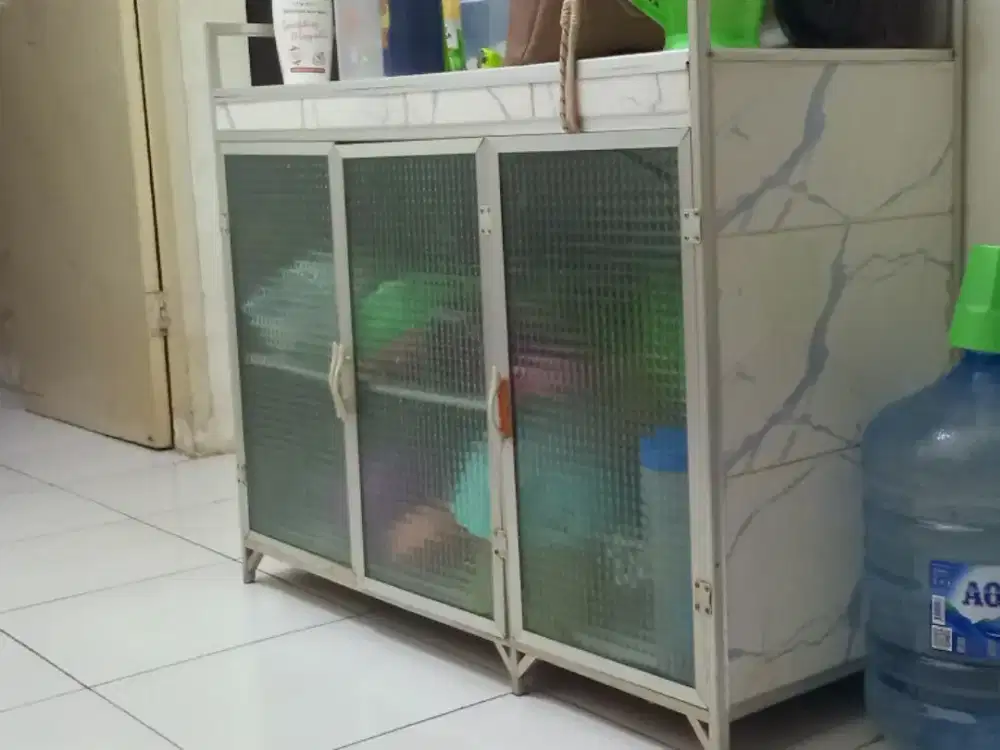 Rak aluminium keramik kanan kiri
