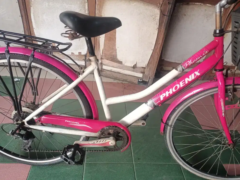 Sepeda Phoenix fashion uk26 operan simano normal tinggal pakai