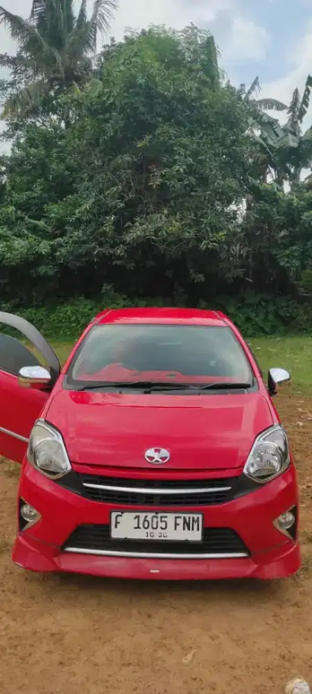 Toyota Agya TRD metik 2017 plat f kab pajak idup lengkap tagan pertma
