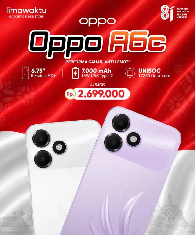 Oppo A6C Kredit Cash COD