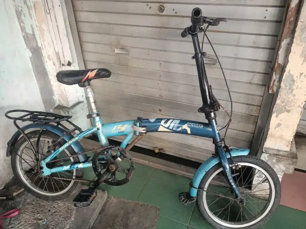 Sepeda lipat uk16 odessy siap pakai
